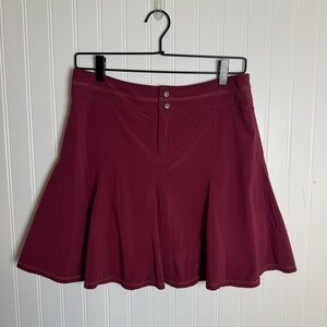 Title Nine Purple Pleated Flared Athletic Skirt Women’s Size 4